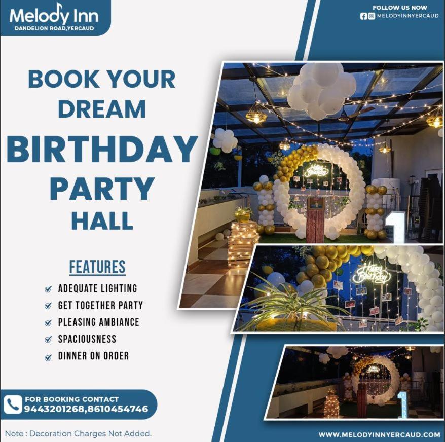 Melody Inn Luxury Home Stay Yercaud Bagian luar foto
